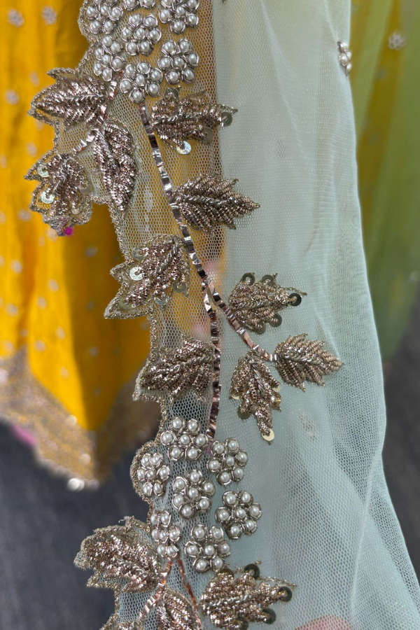 Anushree Reddy Embroidered Lehenga Set