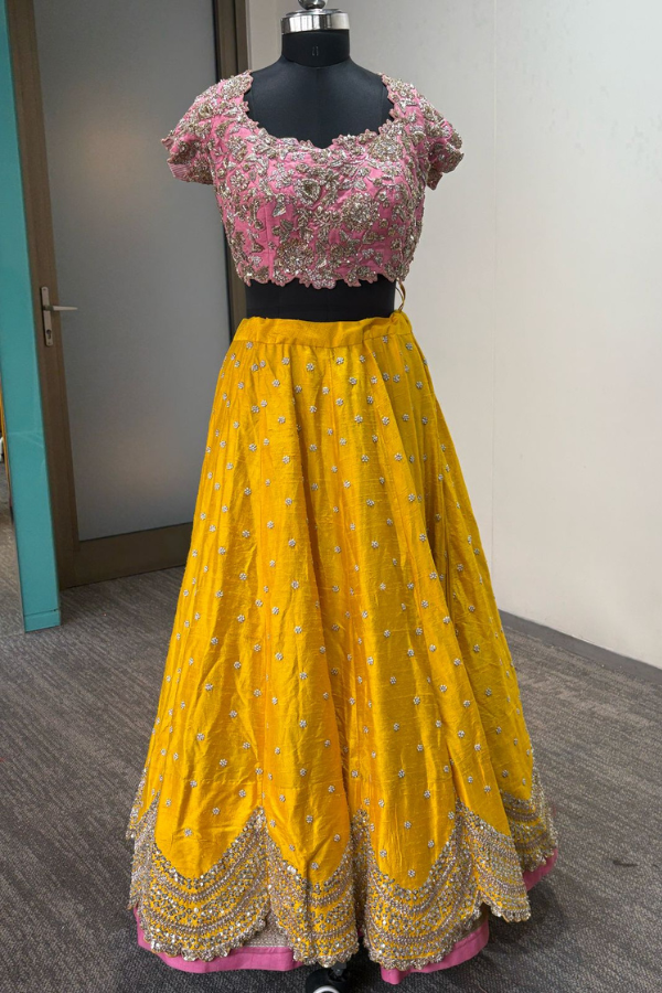 Anushree Reddy Embroidered Lehenga Set