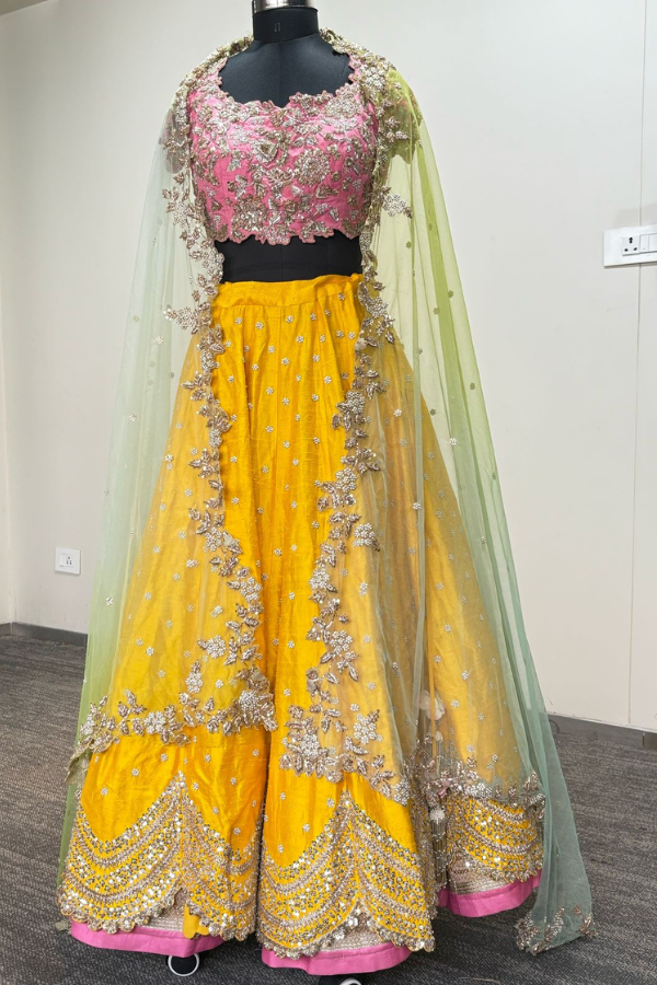 Anushree Reddy Embroidered Lehenga Set