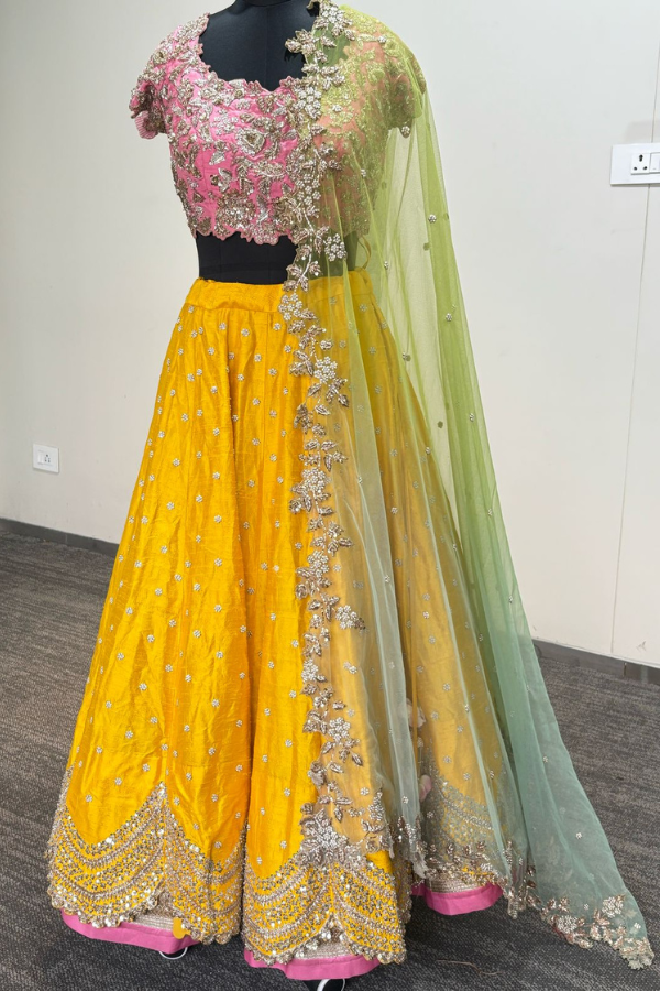 Anushree Reddy Embroidered Lehenga Set