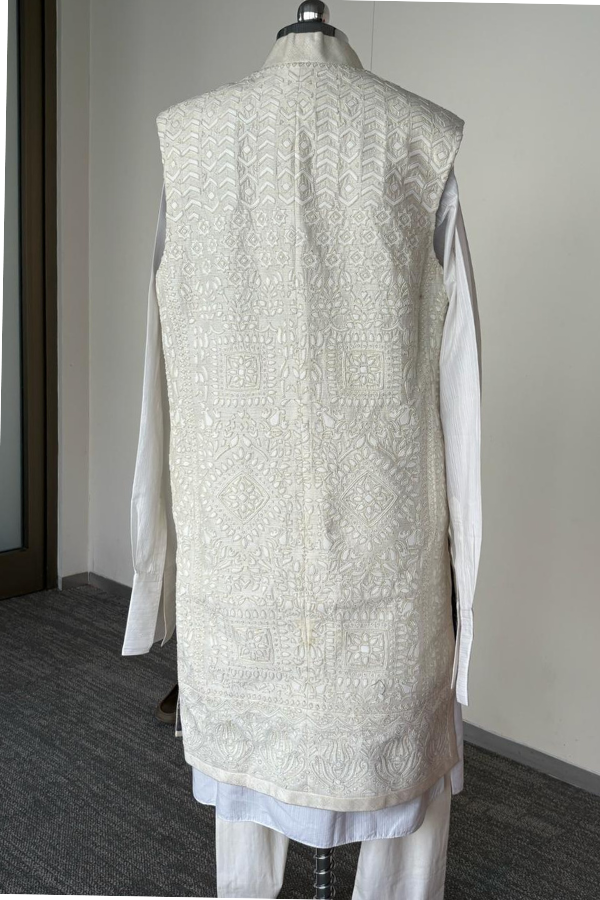 Tarun Tahiliani Ivory Kurta Set