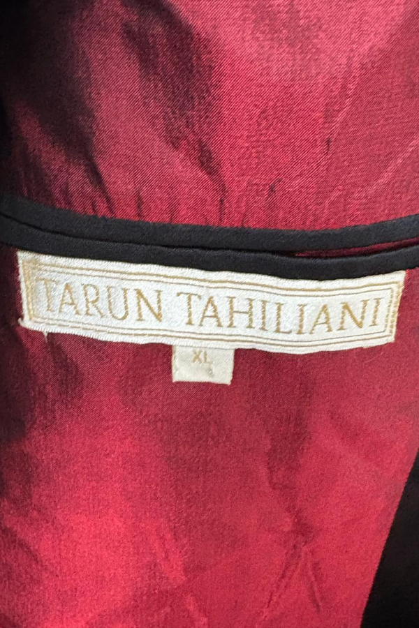 Tarun Tahiliani Black Sherwani  Set