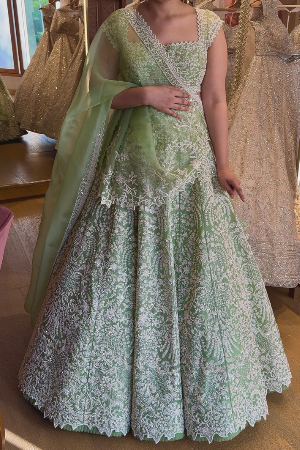 Anushree Reddy Malka Lehenga Set