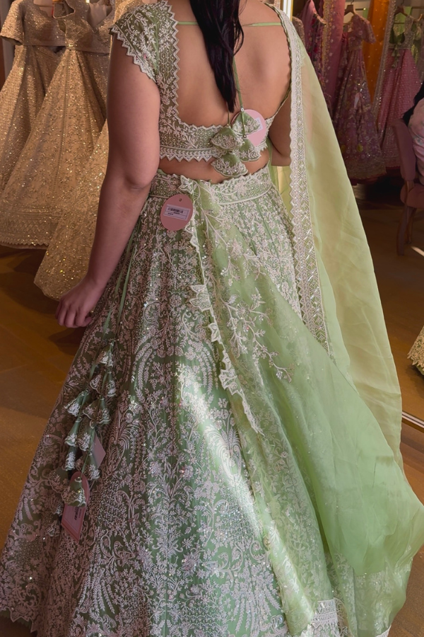 Anushree Reddy Malka Lehenga Set