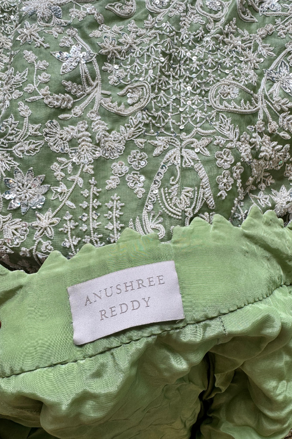 Anushree Reddy Malka Lehenga Set