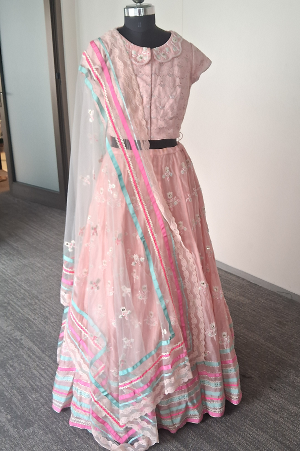 Summer By Priyanka Gupta Embroidered Lehenga Set