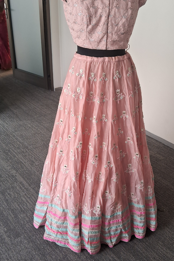 Summer By Priyanka Gupta Embroidered Lehenga Set