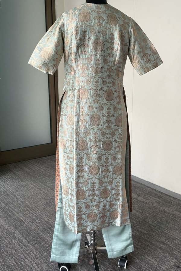 Raw Mango Brocade Kurta Set