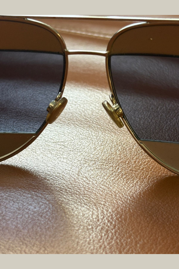 Christian Dior Aviator Sunglasses