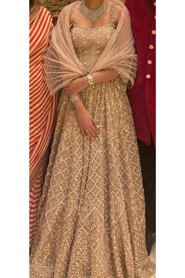 Tarun Tahiliani Sequin Structured Lehenga