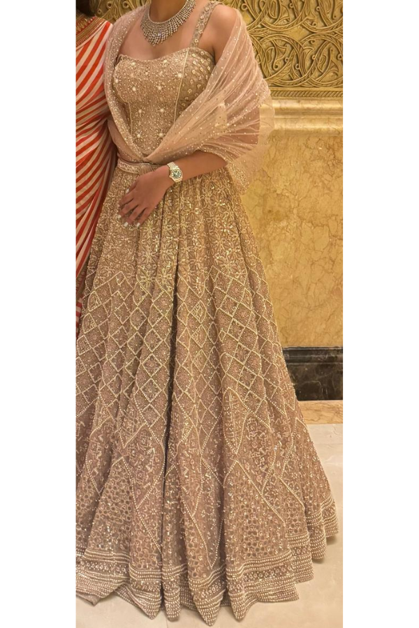 Tarun Tahiliani Sequin Structured Lehenga