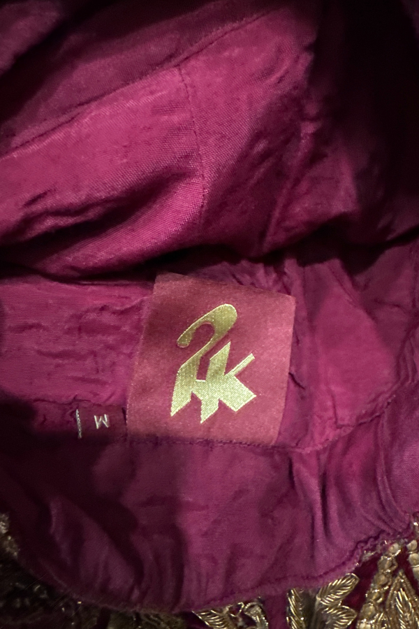 Ritu Kumar Bridal Velvet Lehenga