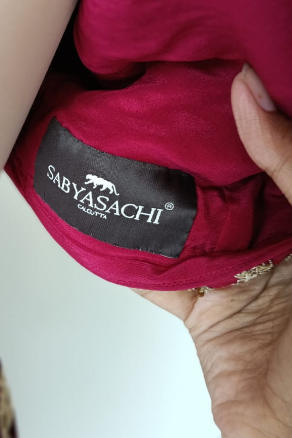 Sabyasachi Velvet Lehenga Set