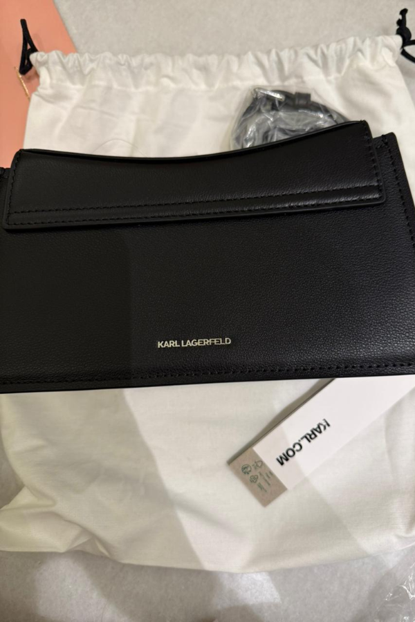 Karl Lagerfeld Women Textured Structured Sling Bag