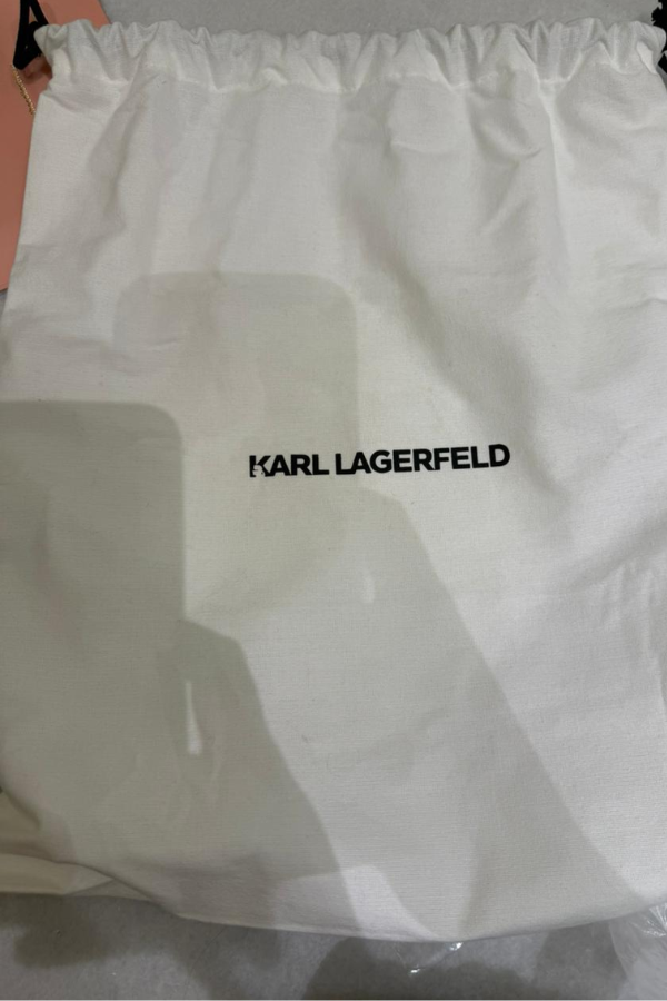 Karl Lagerfeld Women Textured Structured Sling Bag