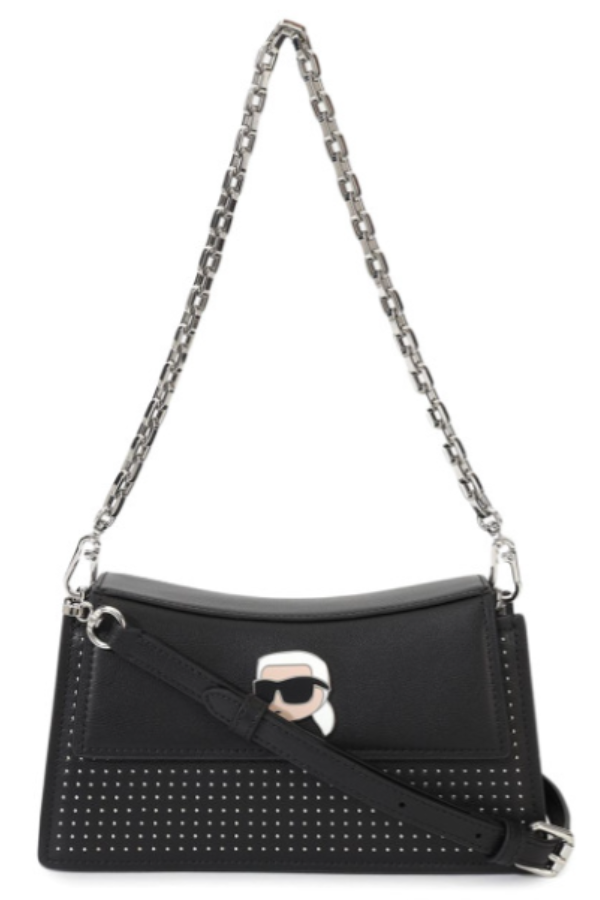 Karl Lagerfeld Women Textured Structured Sling Bag