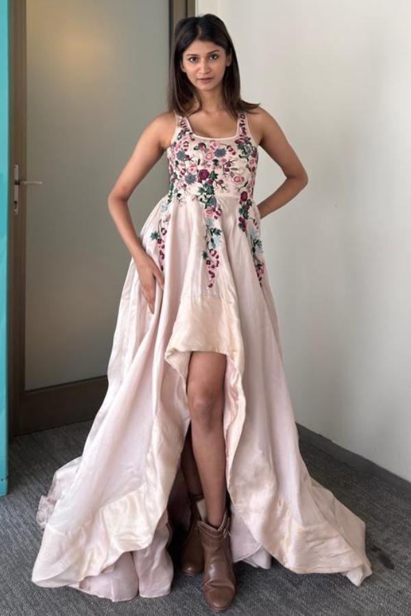Shriya Som high-low gown