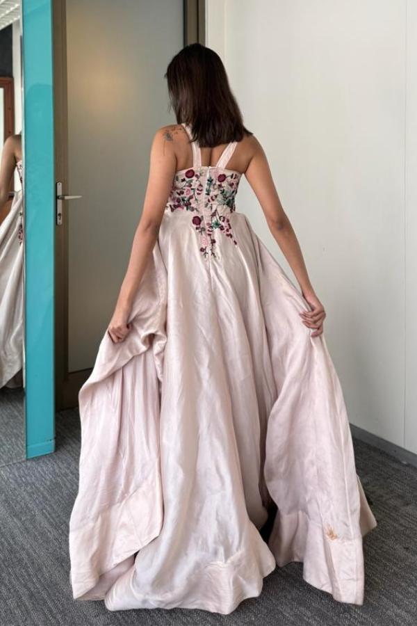 Shriya Som high-low gown