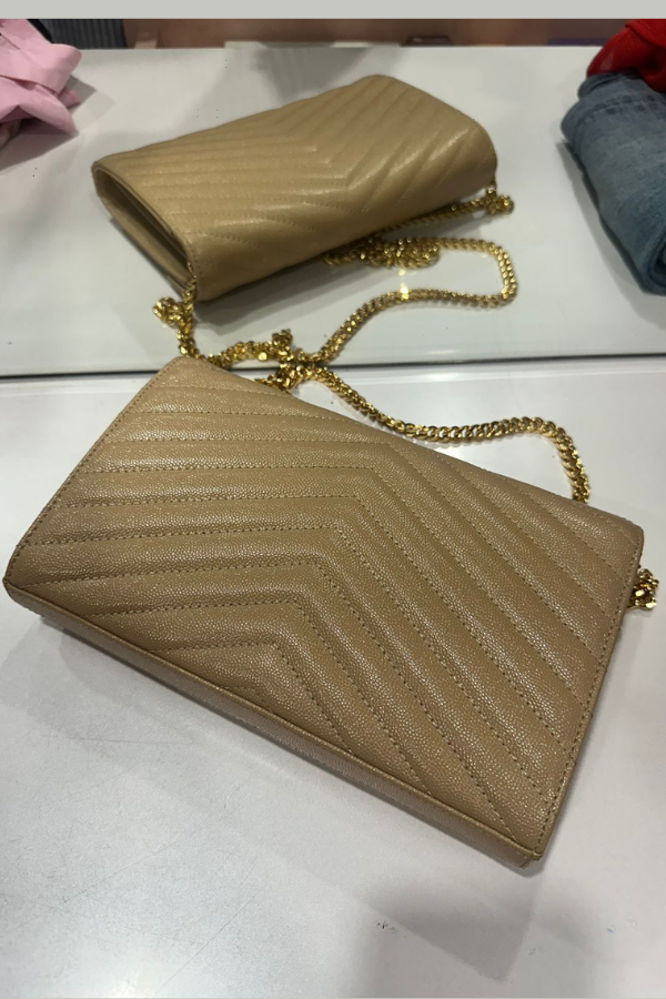 Yves Saint Laurent Cassandre Chain Wallet