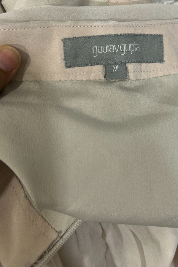 Gaurav Gupta Draped Saree Gown