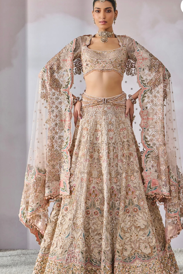 Tarun Tahiliani Embroidered Lehenga Set