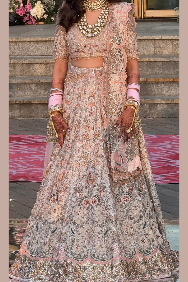 Tarun Tahiliani Embroidered Lehenga Set