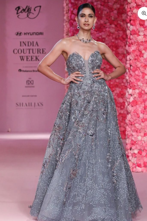 Dolly J Embellished Gown