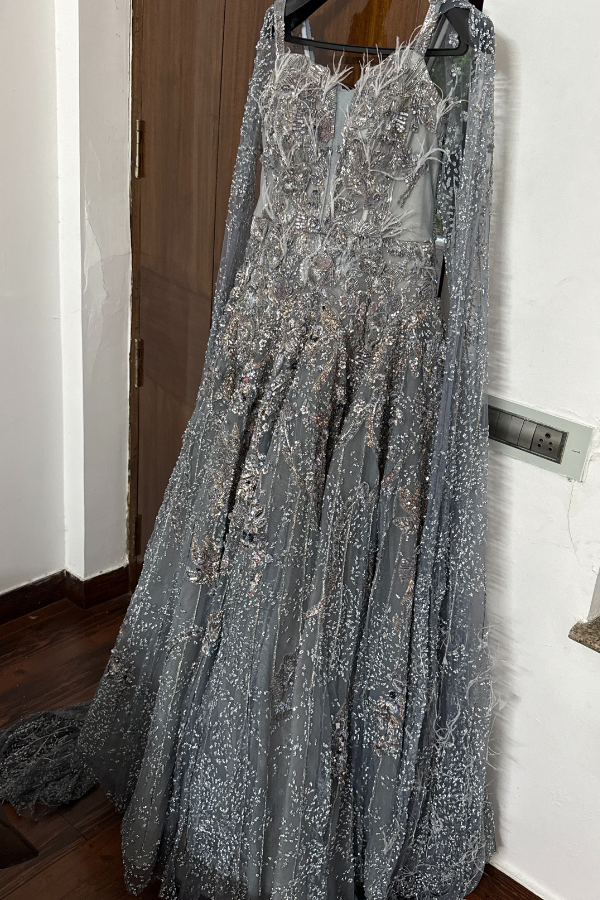 Dolly J Embellished Gown