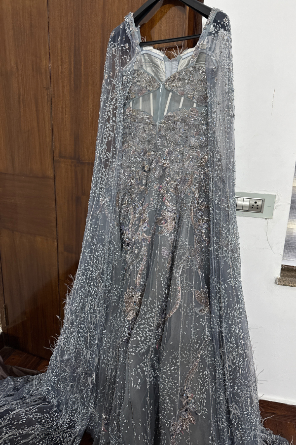 Dolly J Embellished Gown