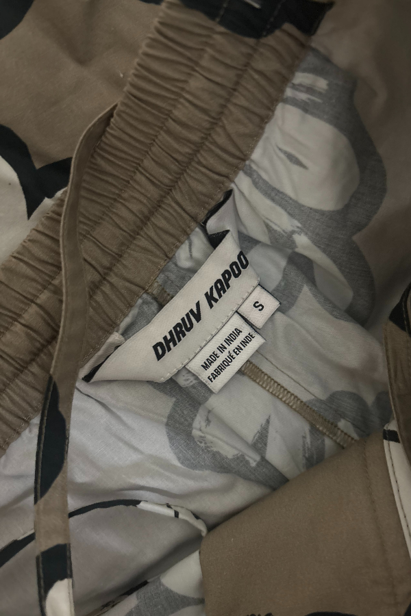 Dhruv Kapoor Cotton Digital Printed Co-Ord Set