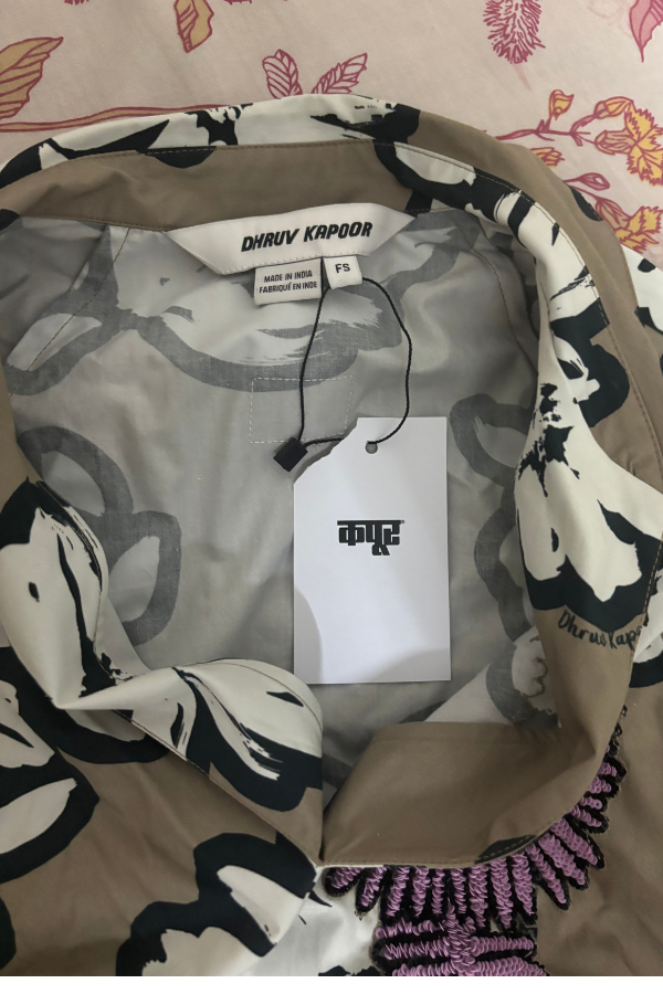 Dhruv Kapoor Cotton Digital Printed Co-Ord Set