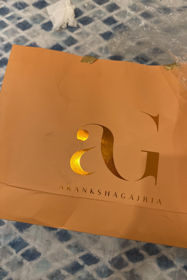 Akanksha Gajaria Turquoise & Pink Tie-Dye Lehenga Set