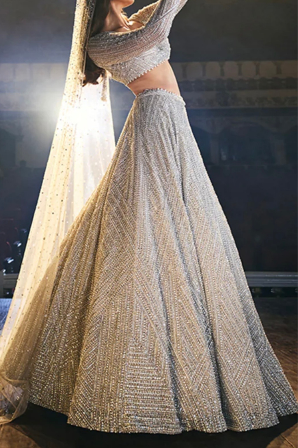 Seema Gujral Embellished Lehenga Set