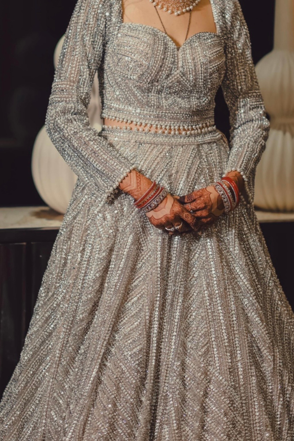 Seema Gujral Embellished Lehenga Set