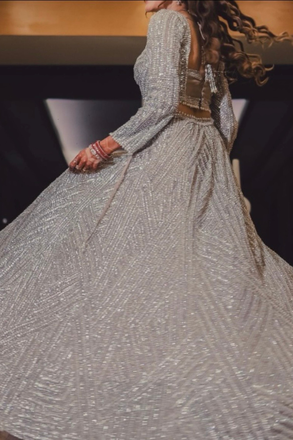 Seema Gujral Embellished Lehenga Set