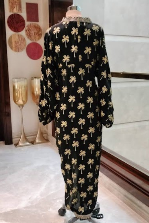 Masaba Black Coco Kaftan