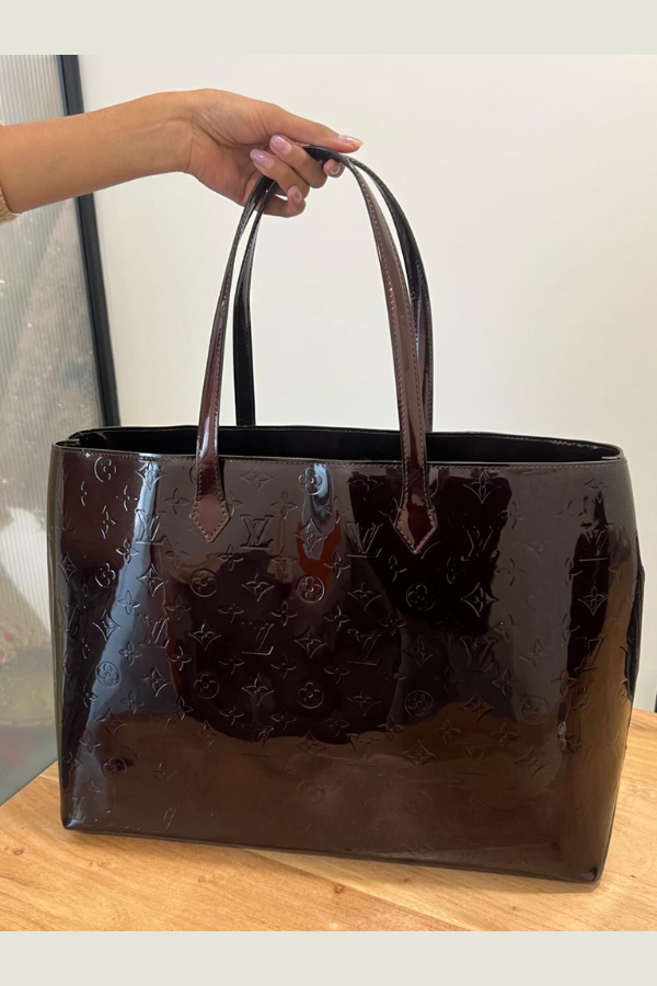 Louis Vuitton Monogram Vernis Wilshire MM tote bag