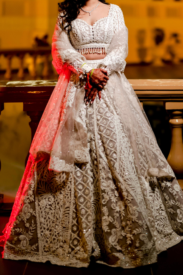 Seema Gujral Embroidered Lehenga Set