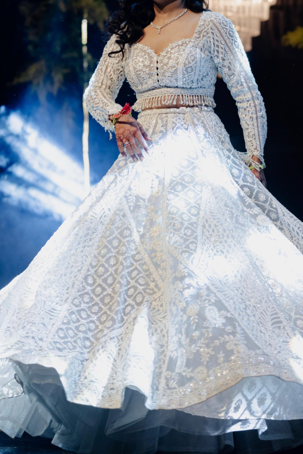 Seema Gujral Embroidered Lehenga Set