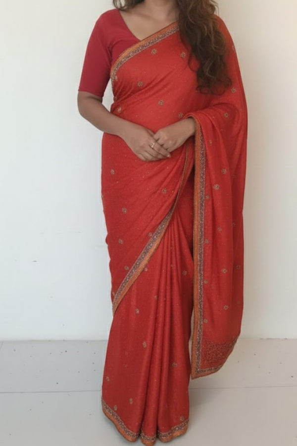 Ritu Kumar Embroidered Saree