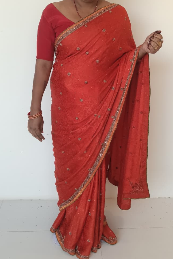Ritu Kumar Embroidered Saree