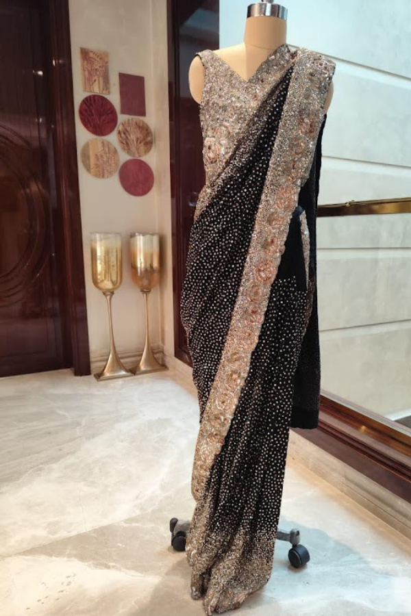 Manish Malhotra Embellished Saree Set