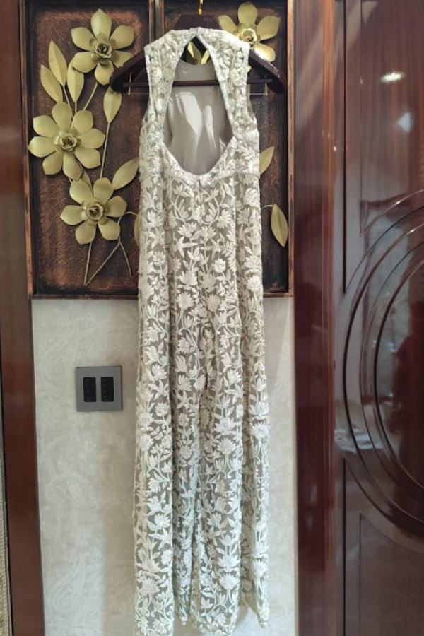 Manish Malhotra Floral Embroidered Jumpsuit