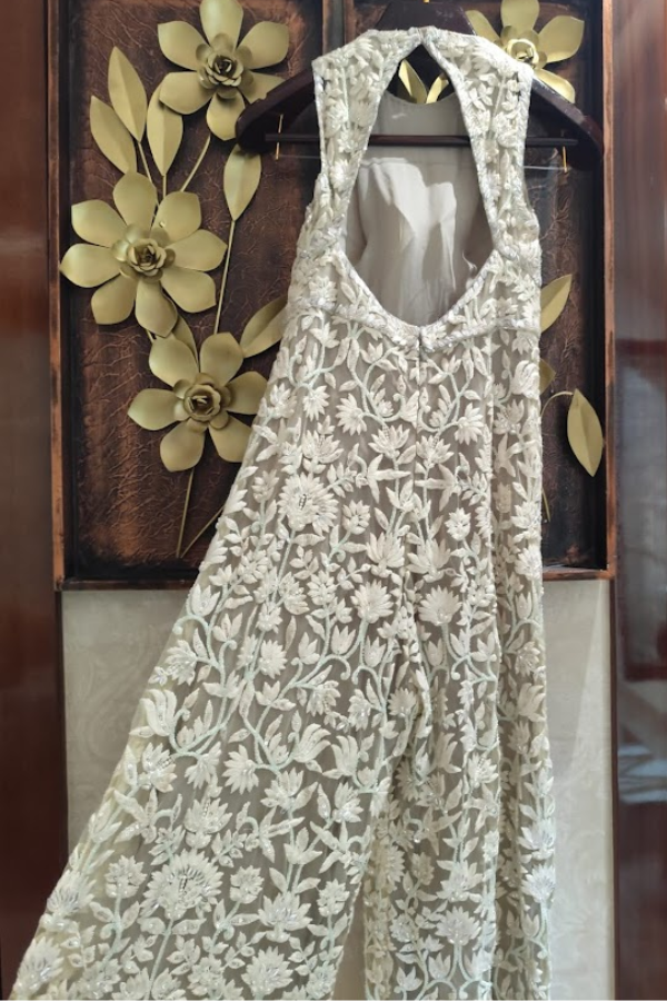 Manish Malhotra Floral Embroidered Jumpsuit