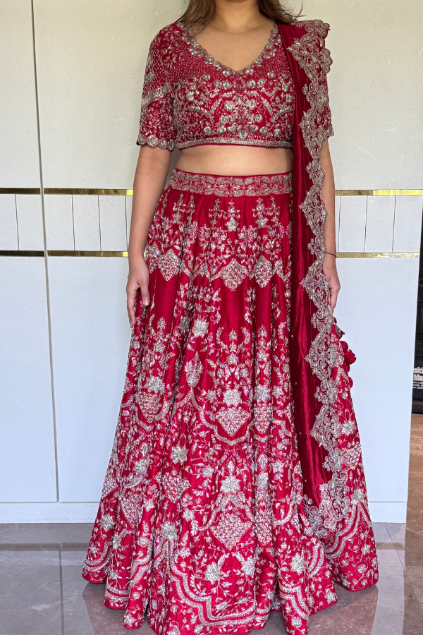 Jayanti Reddy Embroidered Lehenga Set