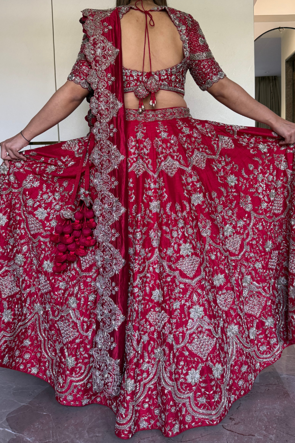 Jayanti Reddy Embroidered Lehenga Set
