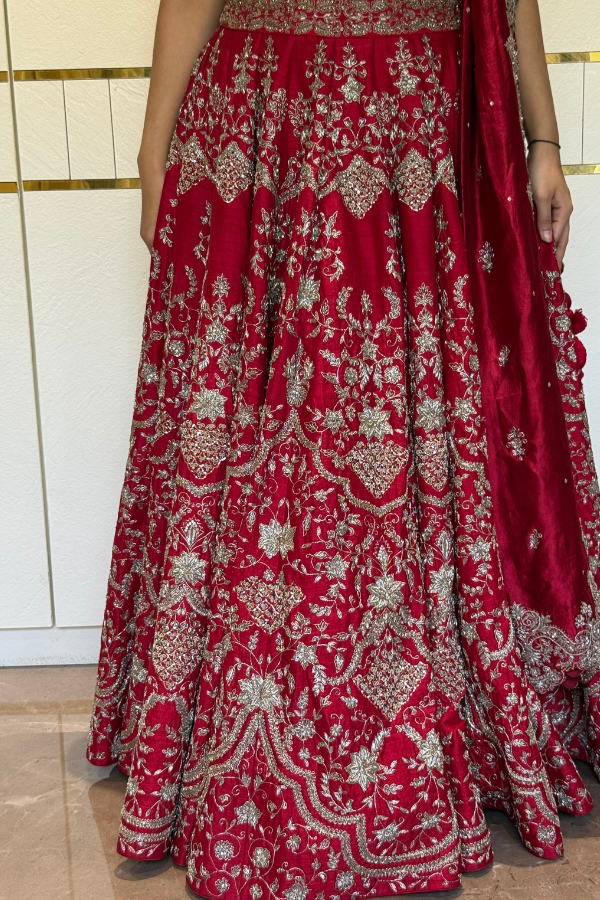 Jayanti Reddy Embroidered Lehenga Set