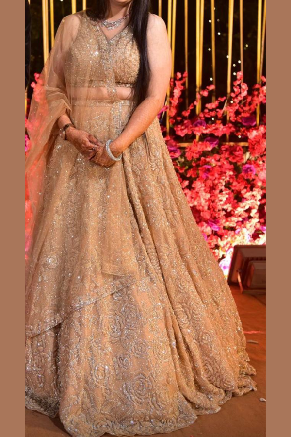 Seema Gujral Sequin Embellished Lehenga Set