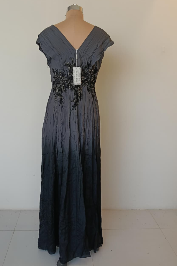 Rana Gill Ombre Evening Gown