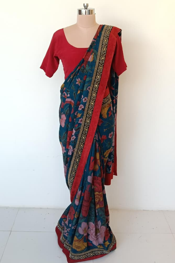 Sabyasachi Vintage Floral Saree